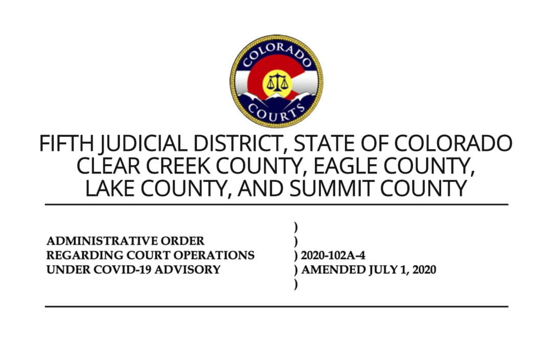 COVID-19 Court Proceedings and Contacts Update